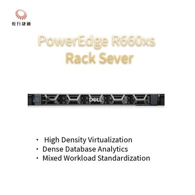 Fournisseur de serveurs pour les petites entreprises Dell PowerEdge R660xs 1U, serveur rack à deux prises