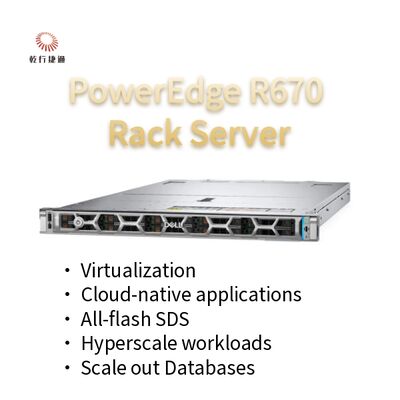 PowerEdge R670 1u Rack Serveur Prix d'usine Intel Xeon 6 processeurs