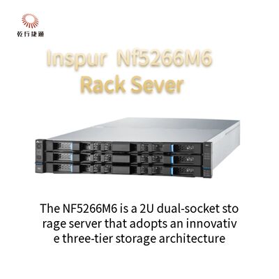 Expédition rapide mondiale Serveur Inspur Serveur Rack NF5266 M6 Serveur 2U 8368CPU