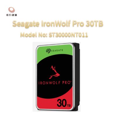 Seagate IronWolf Pro 30 To Modèle : ST30000NT011