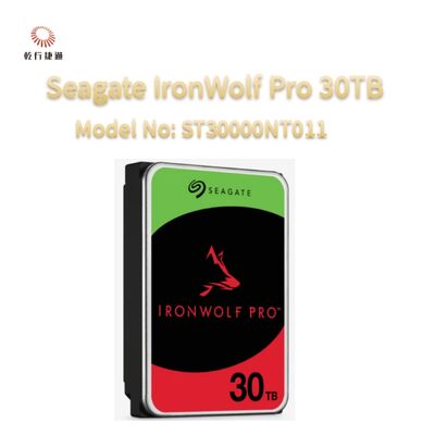 Seagate IronWolf Pro 30 To Modèle : ST30000NT011