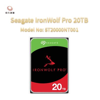 Seagate IronWolf Pro 20To Modèle N° : ST20000NT001