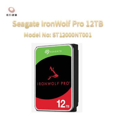 Seagate IronWolf Pro 12 To Modèle : ST12000NT001