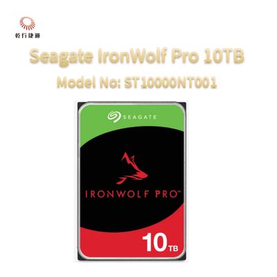 Seagate Ironwolf Pro 10 To Modèle : ST10000NT001