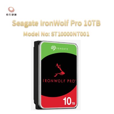 Seagate Ironwolf Pro 10 To Modèle : ST10000NT001