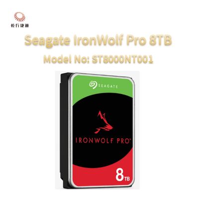 Seagate Ironwolf Pro 8TB numéro de modèle: ST8000NT001