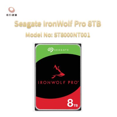 Seagate Ironwolf Pro 8TB numéro de modèle: ST8000NT001