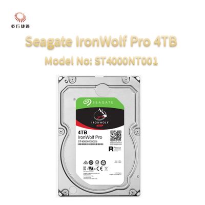 Seagate Ironwolf Pro 4TB Model No: ST4000NT001