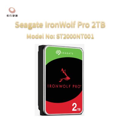 Seagate Ironwolf Pro 2 To Modèle : ST2000NT001