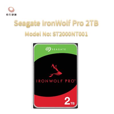 Seagate Ironwolf Pro 2 To Modèle : ST2000NT001