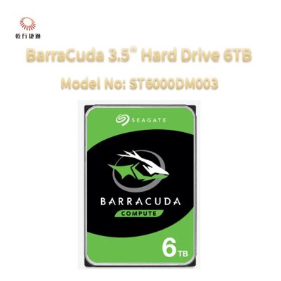 Disque dur Seagate BarraCuda 3,5" 6 To Modèle : ST6000DM003