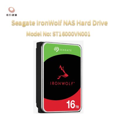 Le numéro de modèle du disque dur Seagate IronWolf® Network-Attached Storage (NAS): ST16000VN001