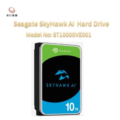 Disque dur vidéo Seagate SkyHawk AI N° de modèle : ST10000VE001