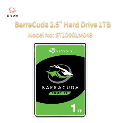 Disque dur interne pour ordinateur portable Seagate BarraCuda ST1000LM048 1 To 2,5" SATA 6 Gb/s 5400 tr/min 128 Mo HDD 7 mm