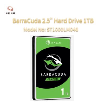 Disque dur interne pour ordinateur portable Seagate BarraCuda ST1000LM048 1 To 2,5" SATA 6 Gb/s 5400 tr/min 128 Mo HDD 7 mm
