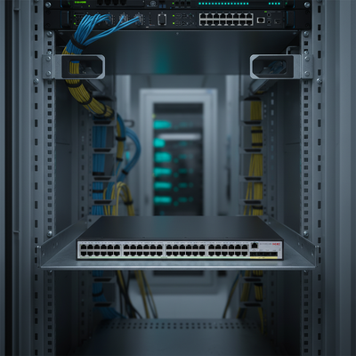 Le commutateur H3C S5130V2-LI S5130V2-52P-LI est un commutateur Ethernet Gigabit intelligent vert