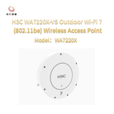Point d'accès sans fil extérieur Wi-Fi 7 (802.11be) H3C WA7220X-VS