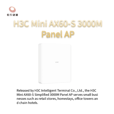 H3C Mini AX60-S Simplifié, 3000M Panneau murale