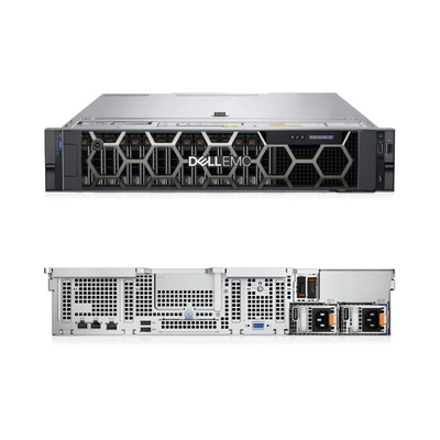 Ordinateur Rackmount de la puissance 2U de R550 Dell Poweredge Server H745 800W