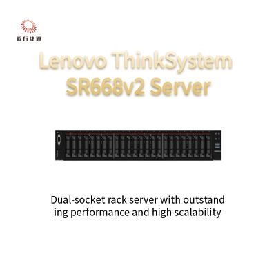 Serveur ThinkServer SR668 V2 2U à double prise Intel 10ème génération Processeur Core