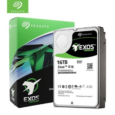 Seagate ST16000NM001G 16TB disque dur SATA 3,5 pouces fentes de détection
